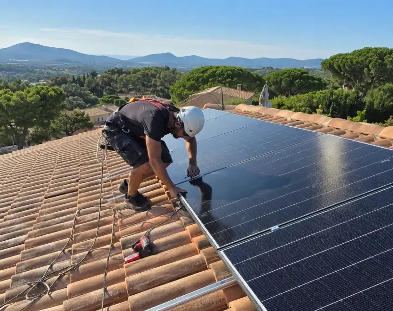 Installateur panneaux solaires Cenves — pose photovoltaïque sur toiture